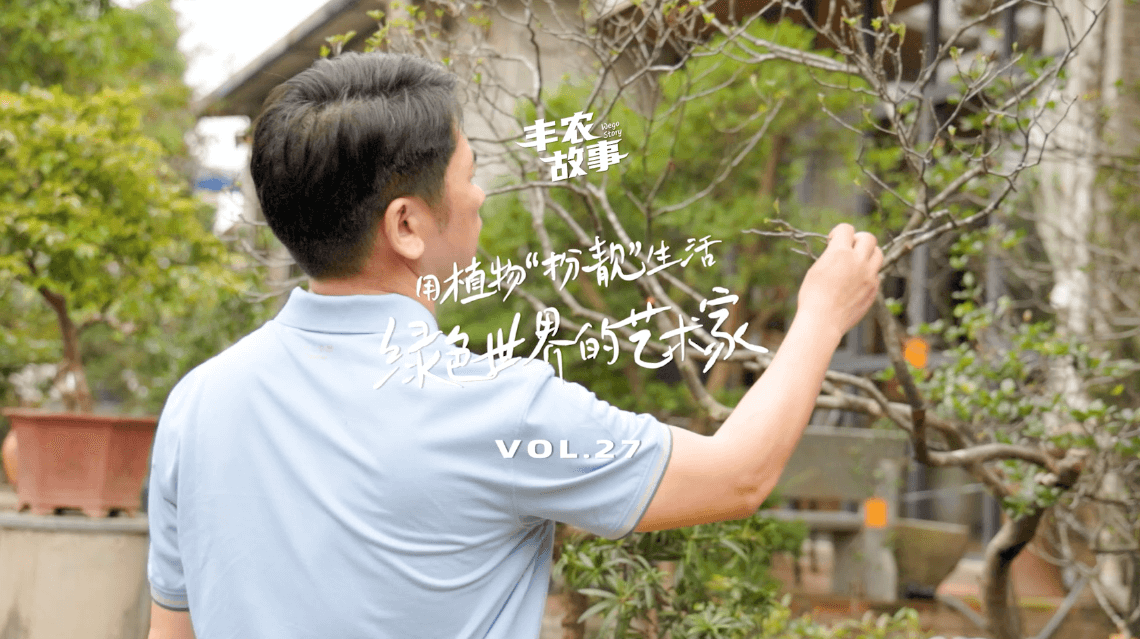 17年，他用一草一木去点亮了一个个家。